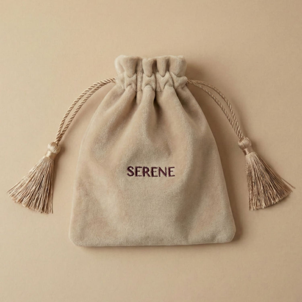 Pochette Porta-Essenziali in Velluto SERENE